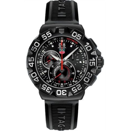 TAG Heuer Formula 1 Quartz Chronograph Big Date 44 Titanium PVD / Black / Rubber